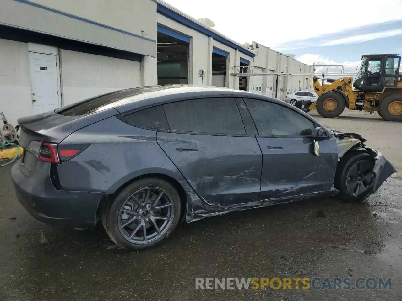 3 Photograph of a damaged car 5YJ3E1EB8NF362102 TESLA MODEL 3 2022