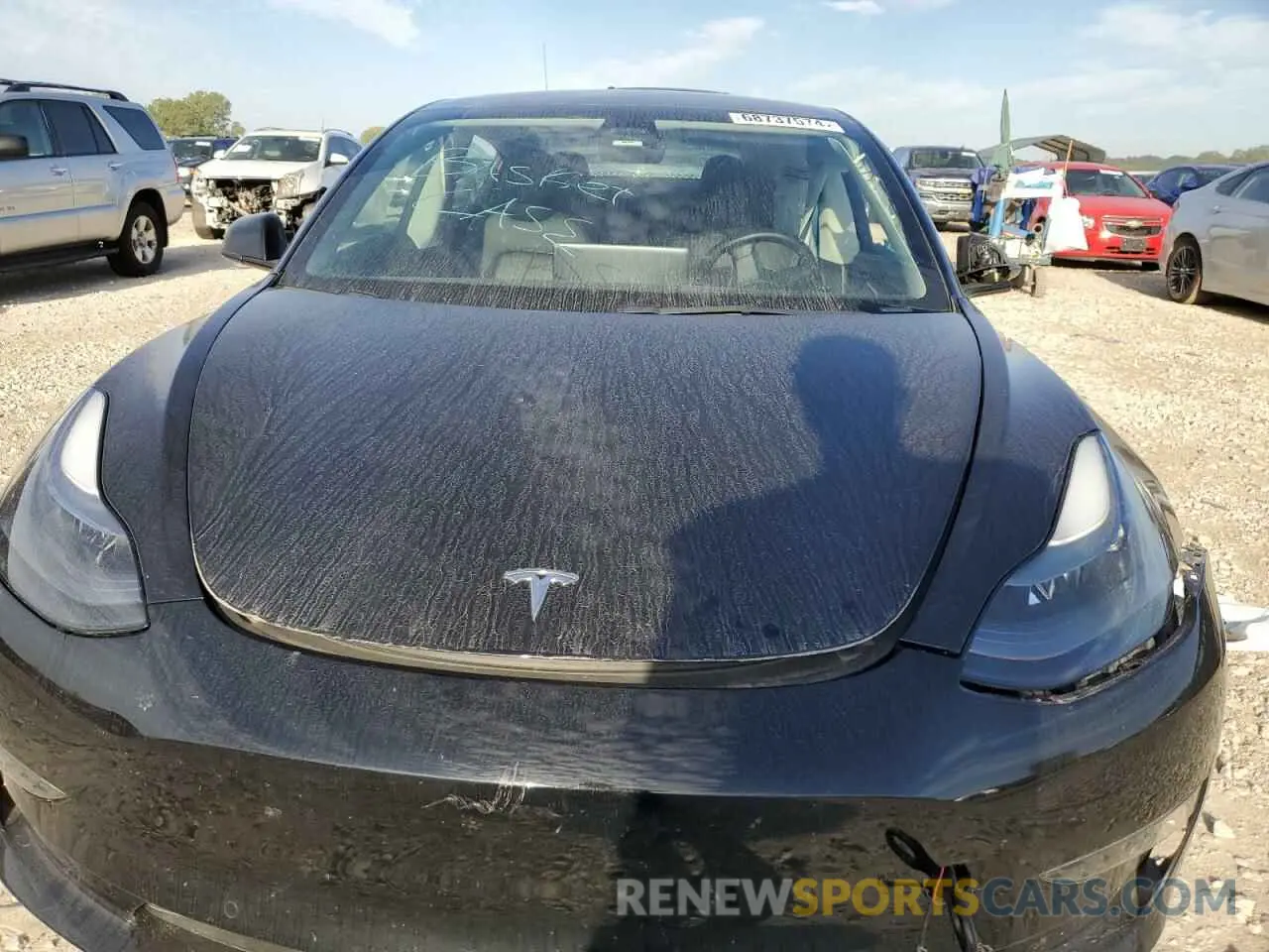 11 Photograph of a damaged car 5YJ3E1EB9NF132102 TESLA MODEL 3 2022
