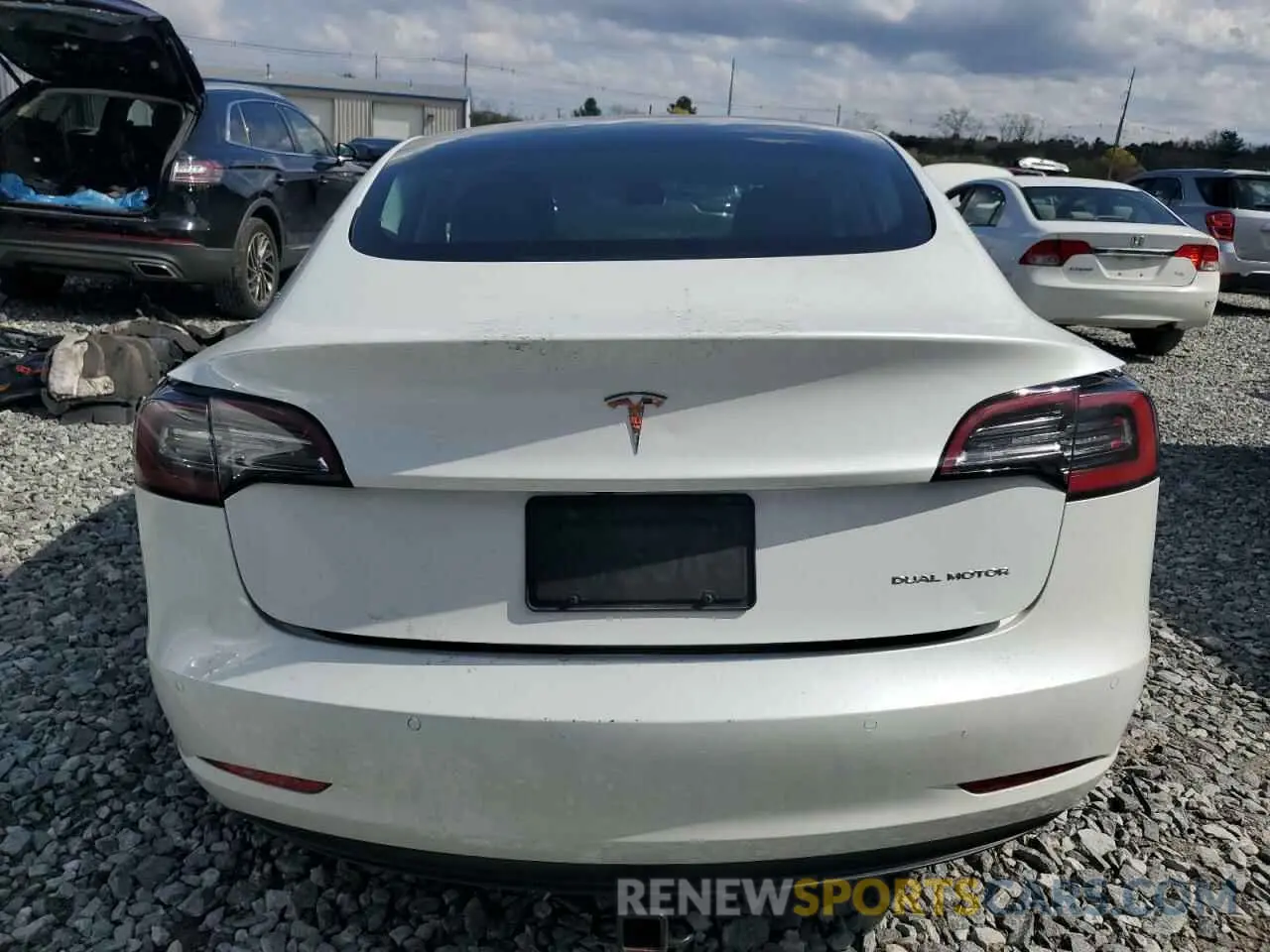 6 Фотография поврежденного автомобиля 5YJ3E1EB9NF159977 TESLA MODEL 3 2022