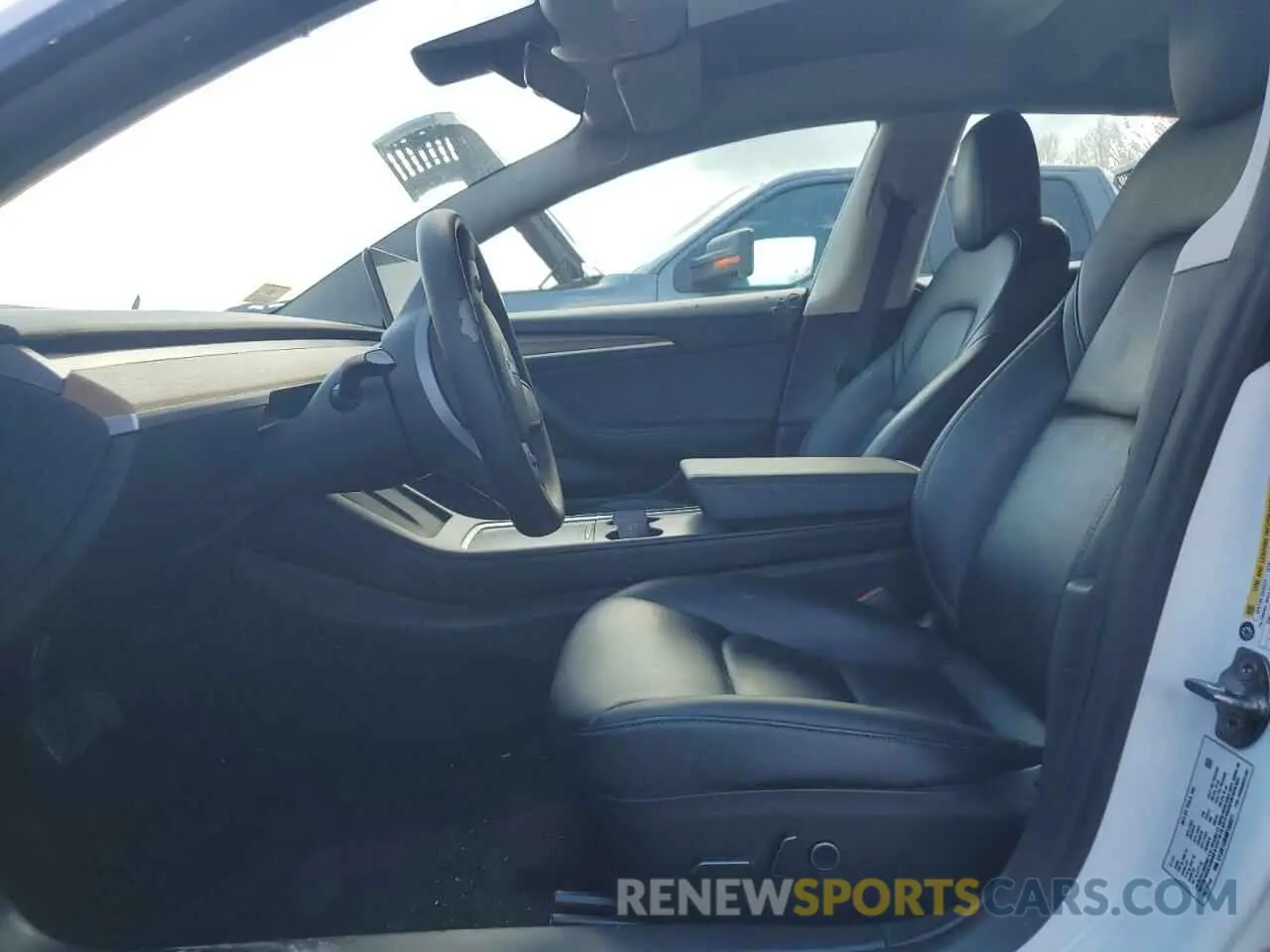 7 Фотография поврежденного автомобиля 5YJ3E1EB9NF159977 TESLA MODEL 3 2022