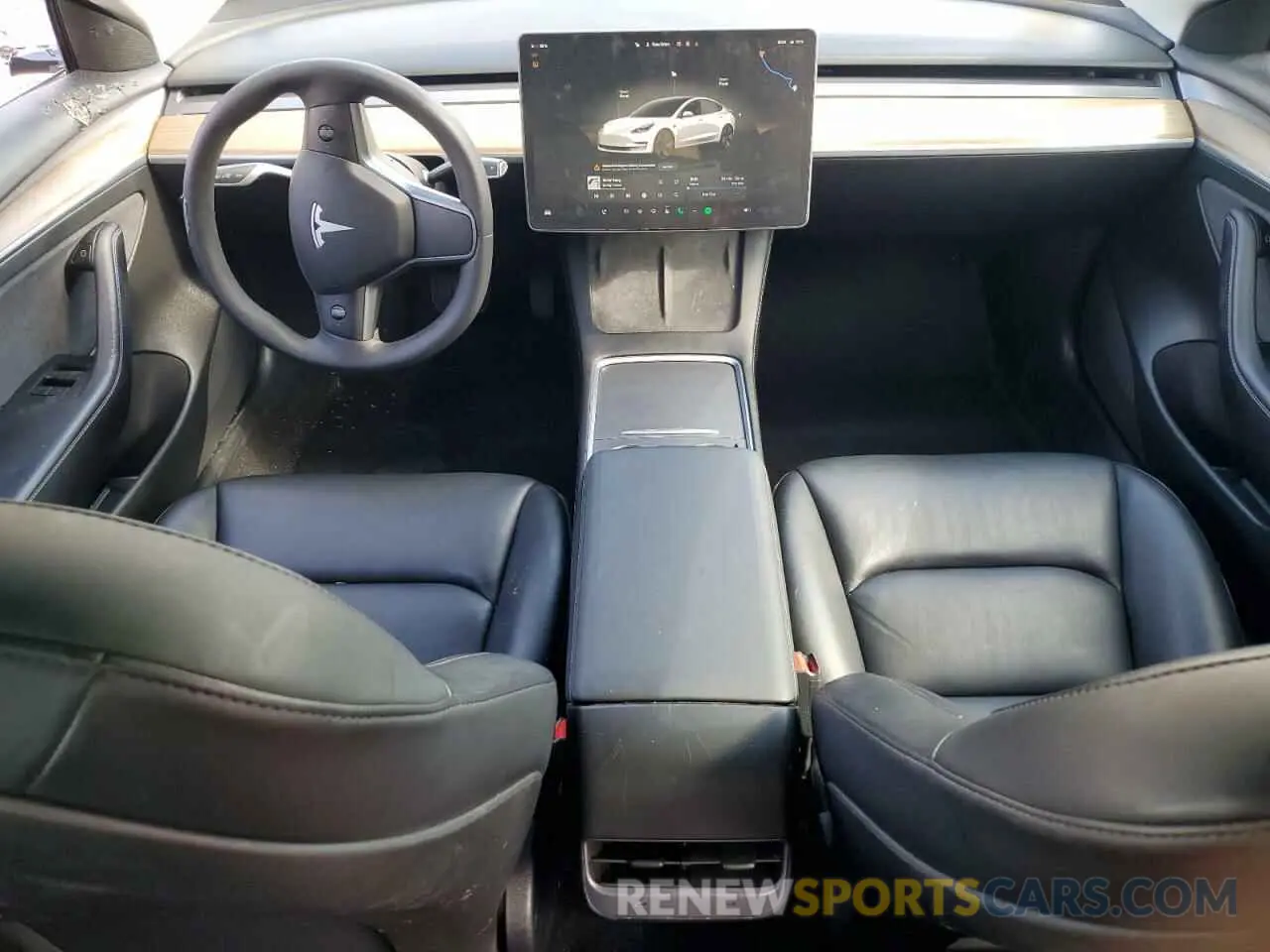 8 Фотография поврежденного автомобиля 5YJ3E1EB9NF159977 TESLA MODEL 3 2022