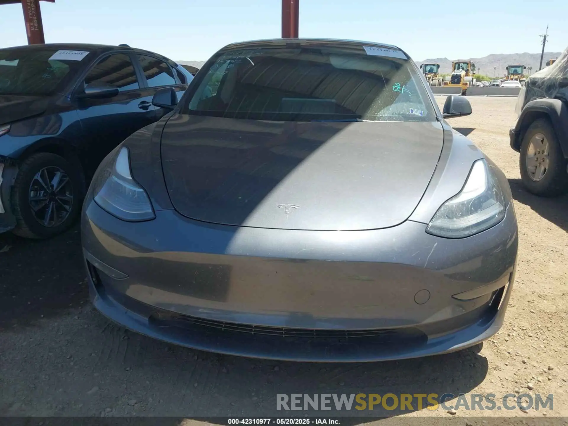 11 Фотография поврежденного автомобиля 5YJ3E1EB9NF167142 TESLA MODEL 3 2022