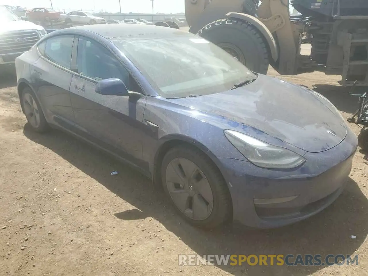 4 Photograph of a damaged car 5YJ3E1EB9NF179470 TESLA MODEL 3 2022