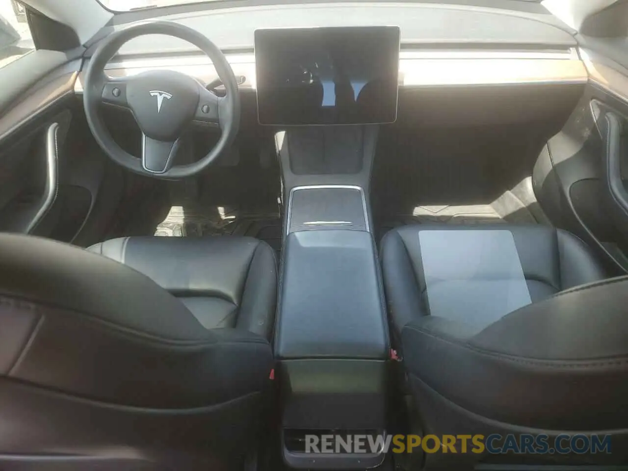 8 Photograph of a damaged car 5YJ3E1EB9NF179470 TESLA MODEL 3 2022