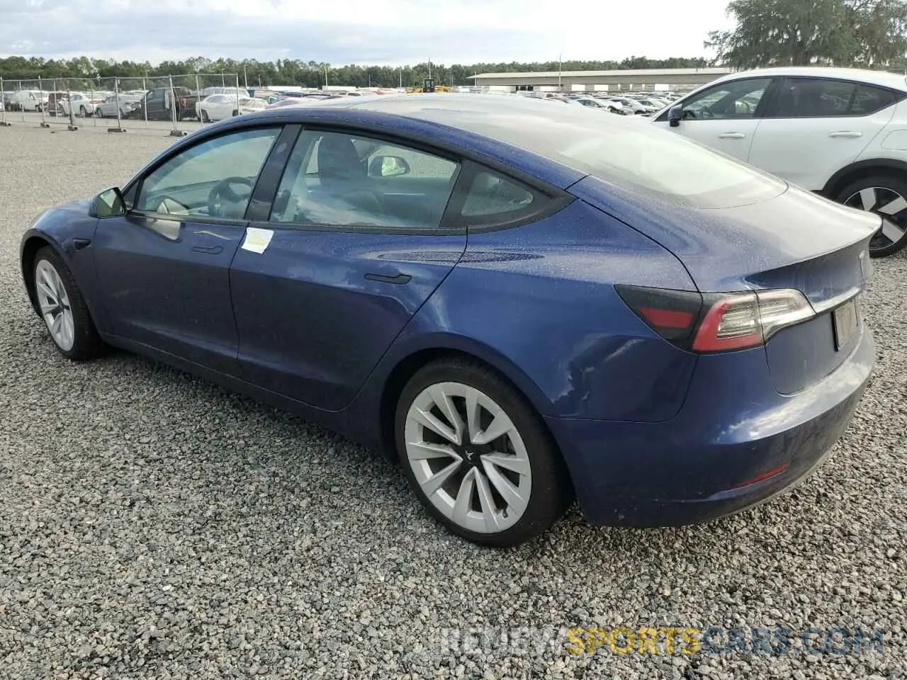 2 Фотография поврежденного автомобиля 5YJ3E1EB9NF184295 TESLA MODEL 3 2022