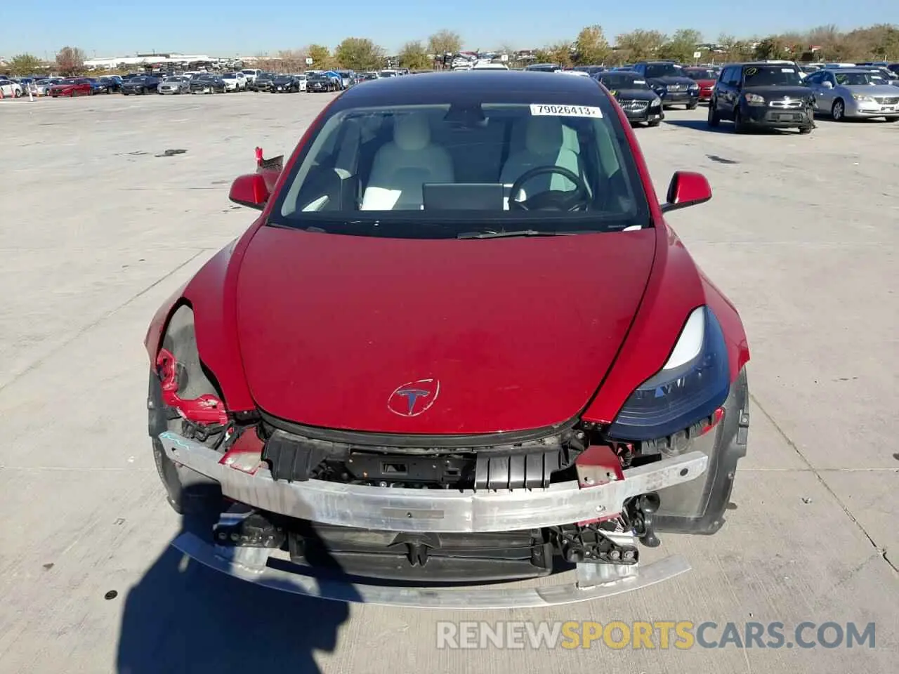 5 Photograph of a damaged car 5YJ3E1EB9NF196401 TESLA MODEL 3 2022