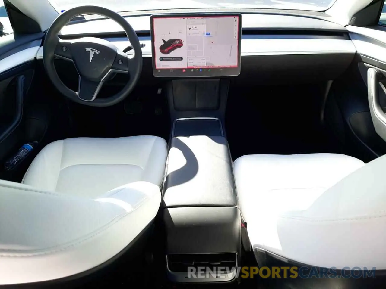 8 Photograph of a damaged car 5YJ3E1EB9NF196401 TESLA MODEL 3 2022