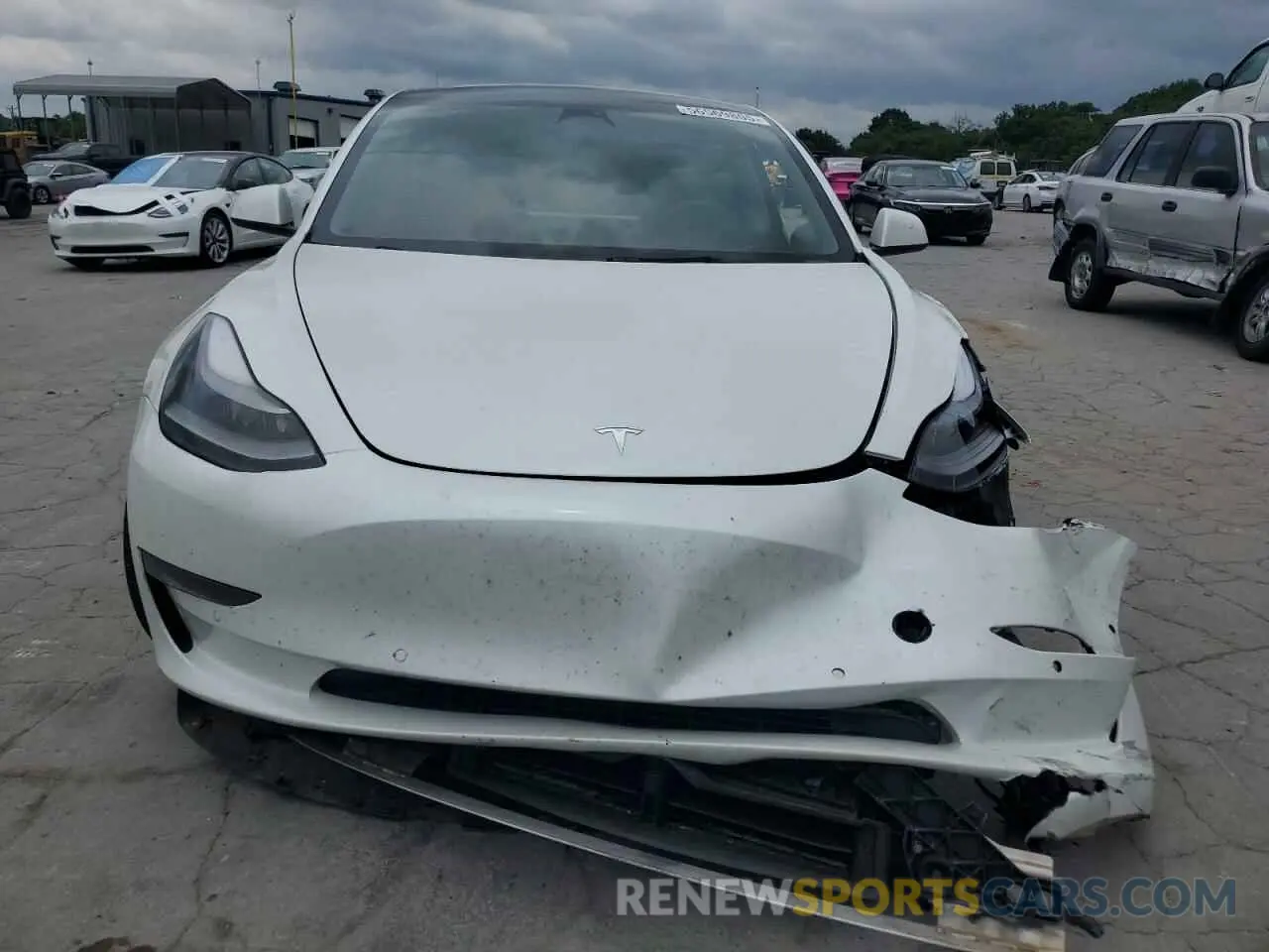 5 Фотография поврежденного автомобиля 5YJ3E1EB9NF203489 TESLA MODEL 3 2022