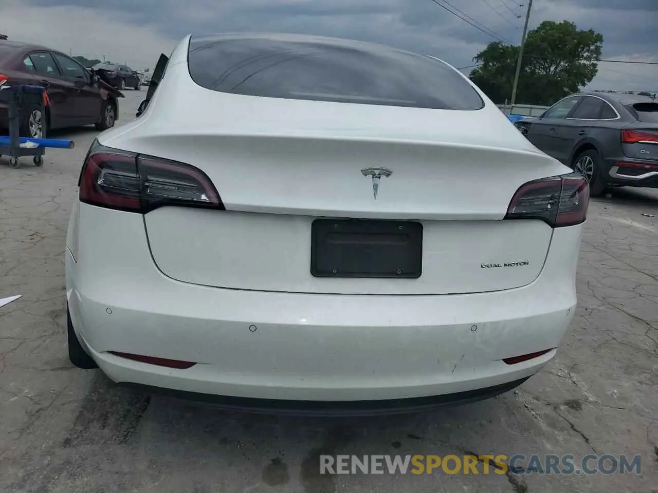 6 Фотография поврежденного автомобиля 5YJ3E1EB9NF203489 TESLA MODEL 3 2022