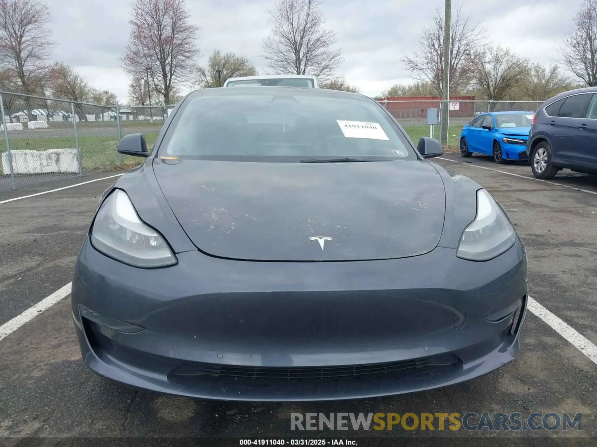 12 Фотография поврежденного автомобиля 5YJ3E1EB9NF206943 TESLA MODEL 3 2022