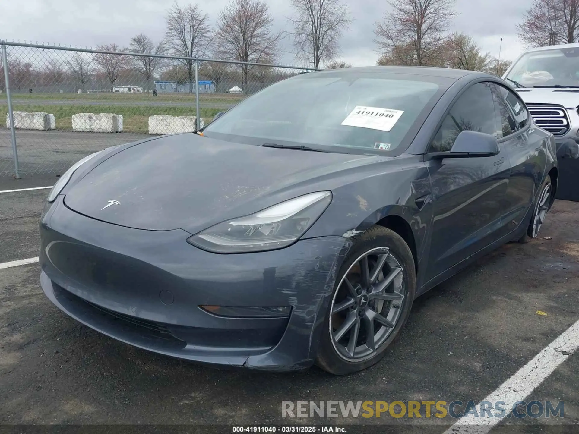 2 Фотография поврежденного автомобиля 5YJ3E1EB9NF206943 TESLA MODEL 3 2022