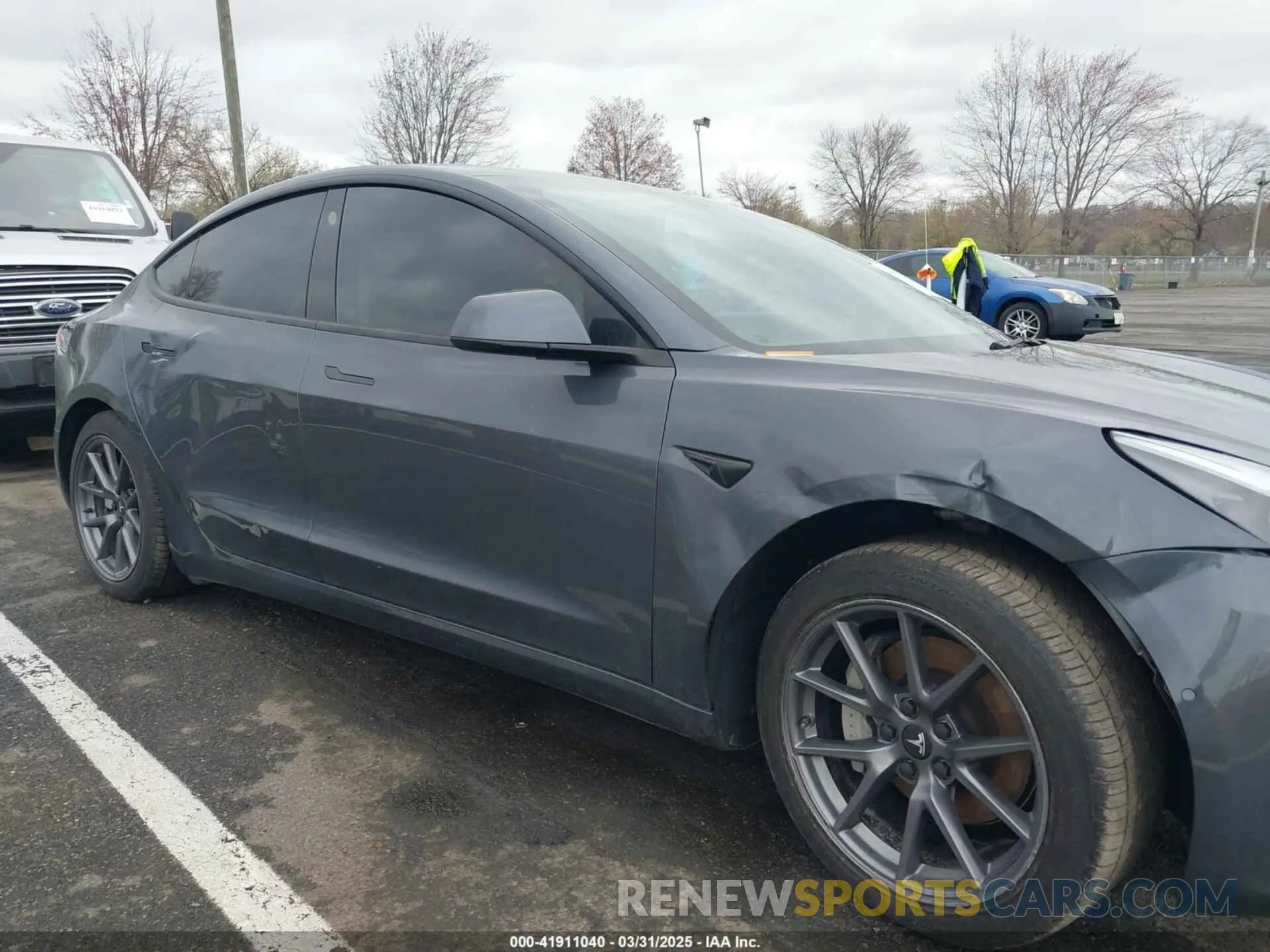 20 Фотография поврежденного автомобиля 5YJ3E1EB9NF206943 TESLA MODEL 3 2022
