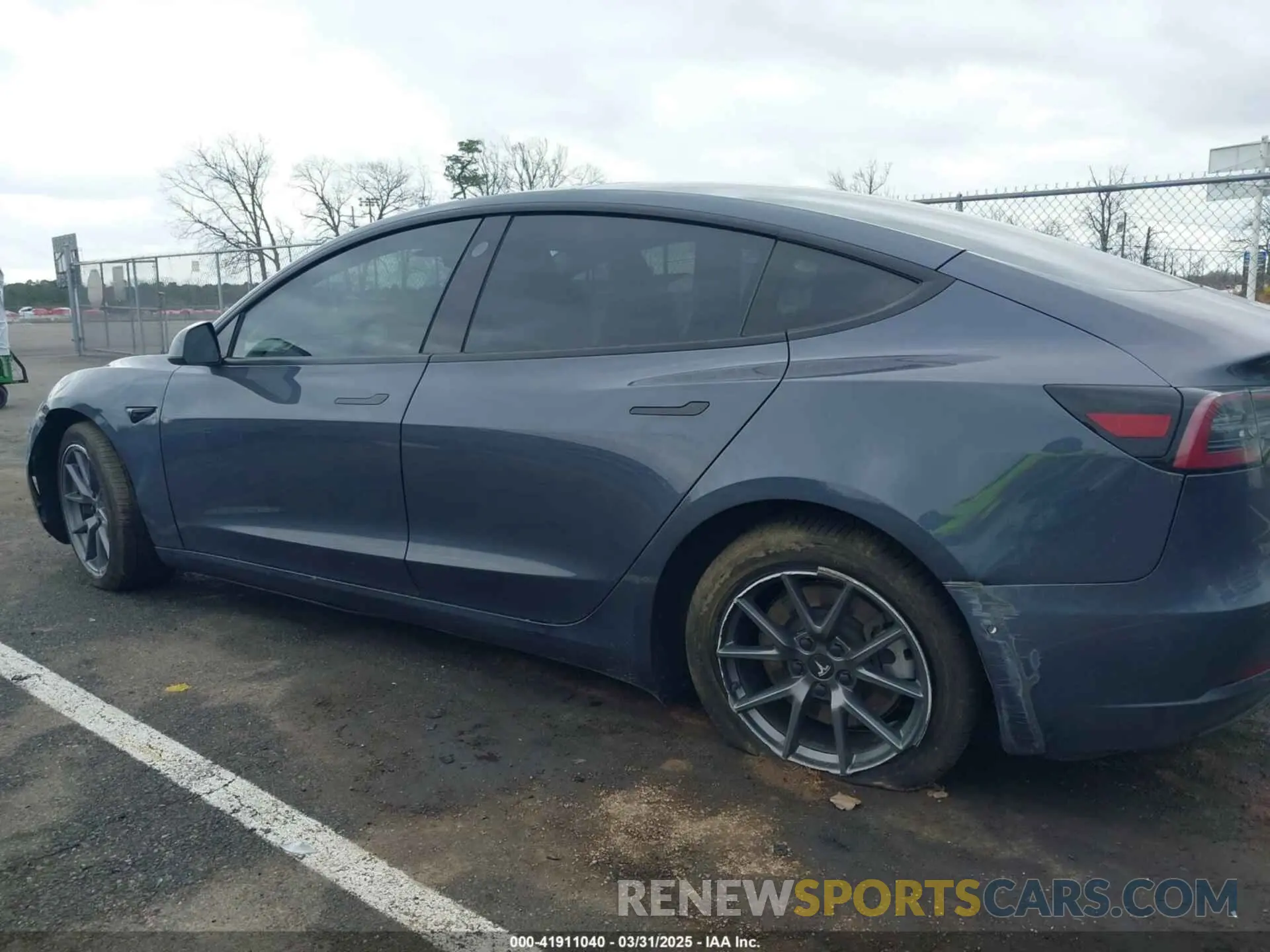 6 Фотография поврежденного автомобиля 5YJ3E1EB9NF206943 TESLA MODEL 3 2022