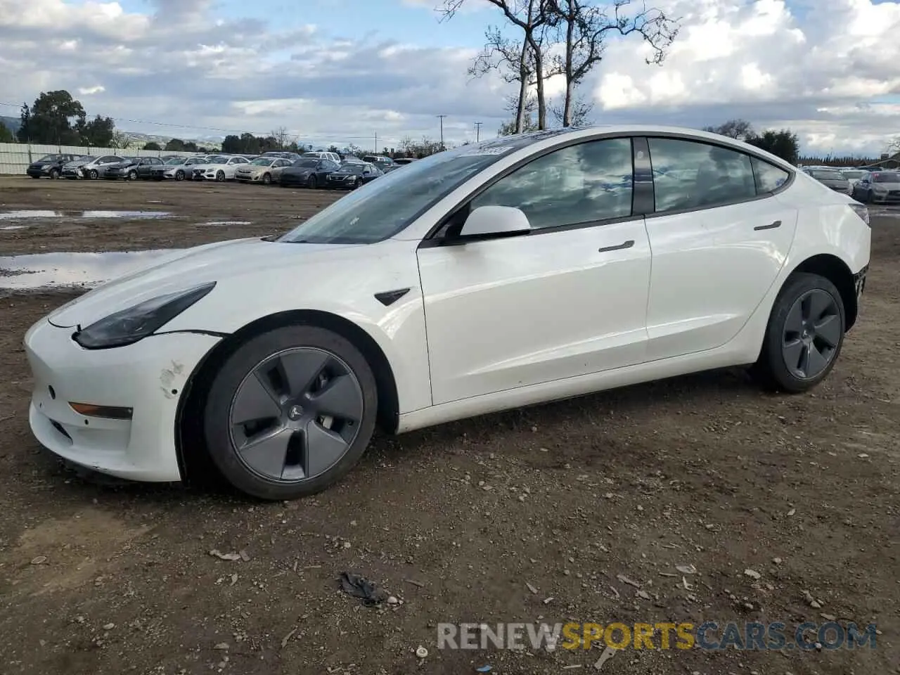 1 Фотография поврежденного автомобиля 5YJ3E1EB9NF207364 TESLA MODEL 3 2022