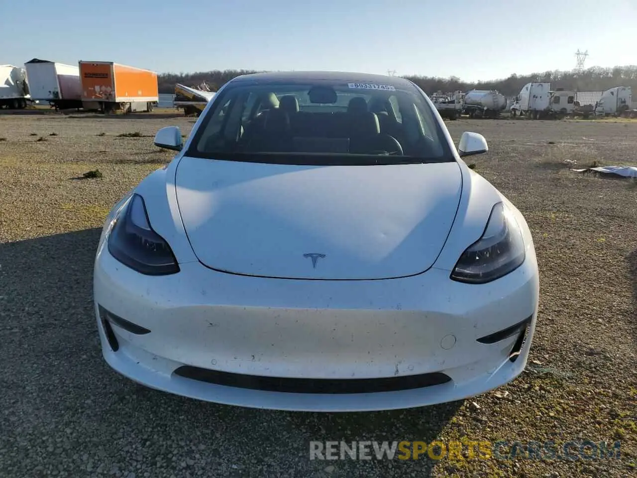 5 Photograph of a damaged car 5YJ3E1EB9NF222043 TESLA MODEL 3 2022