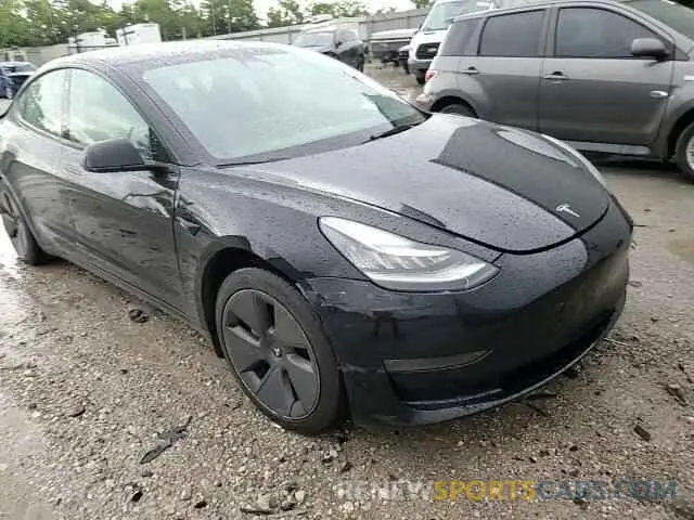 13 Photograph of a damaged car 5YJ3E1EB9NF244527 TESLA MODEL 3 2022