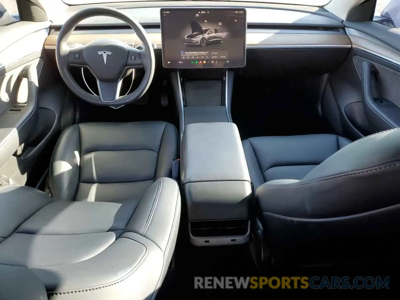 8 Photograph of a damaged car 5YJ3E1EB9NF251347 TESLA MODEL 3 2022