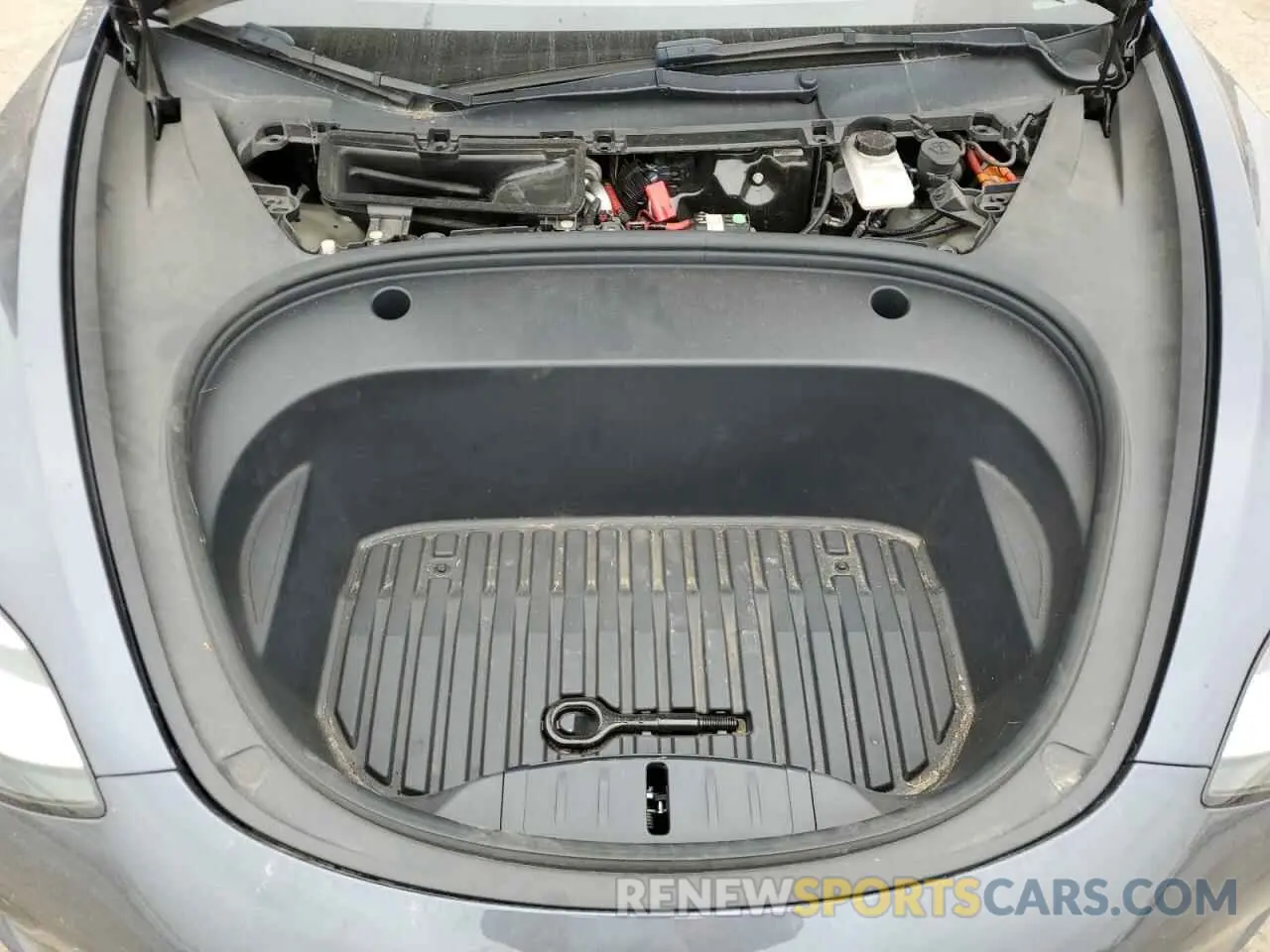 11 Photograph of a damaged car 5YJ3E1EB9NF258816 TESLA MODEL 3 2022