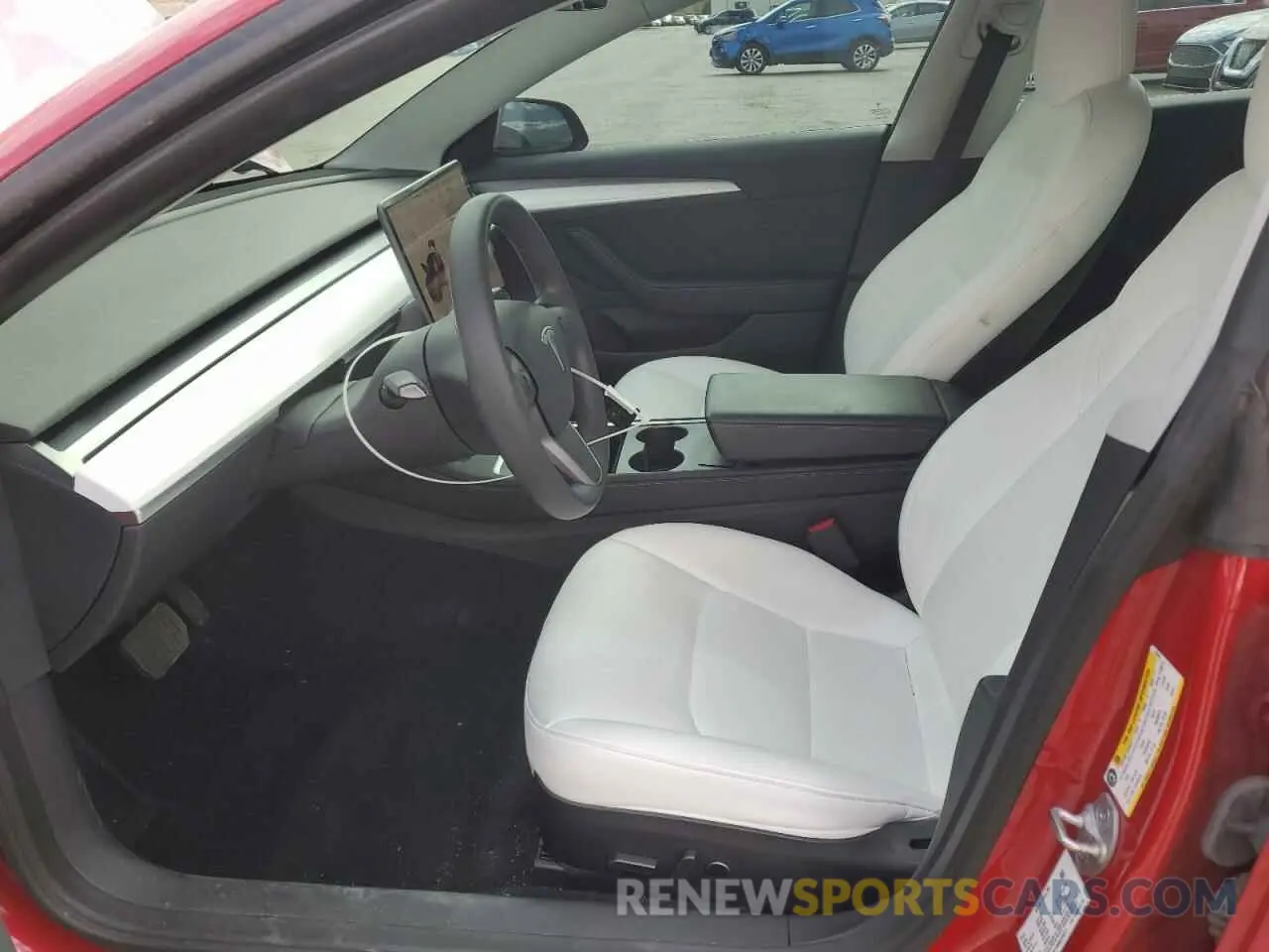 7 Photograph of a damaged car 5YJ3E1EB9NF278371 TESLA MODEL 3 2022
