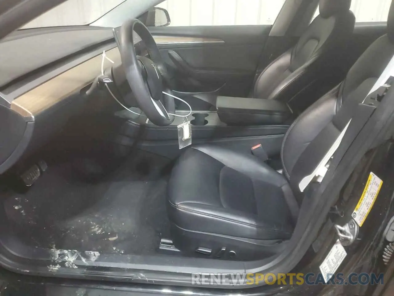 7 Фотография поврежденного автомобиля 5YJ3E1EB9NF287460 TESLA MODEL 3 2022
