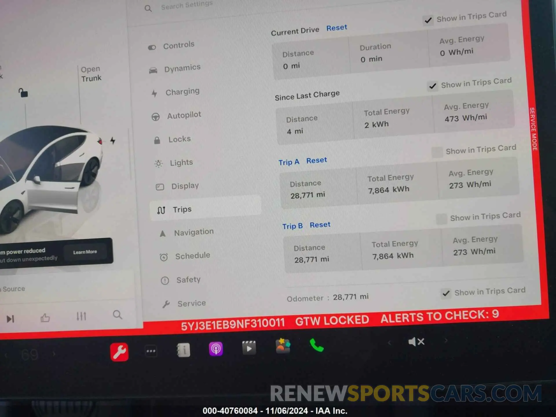 7 Photograph of a damaged car 5YJ3E1EB9NF310011 TESLA MODEL 3 2022