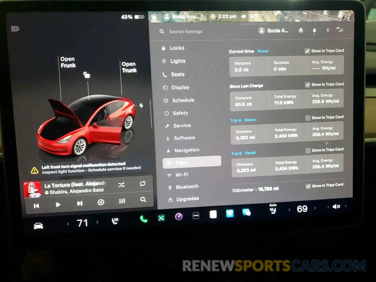 9 Фотография поврежденного автомобиля 5YJ3E1EB9NF317119 TESLA MODEL 3 2022
