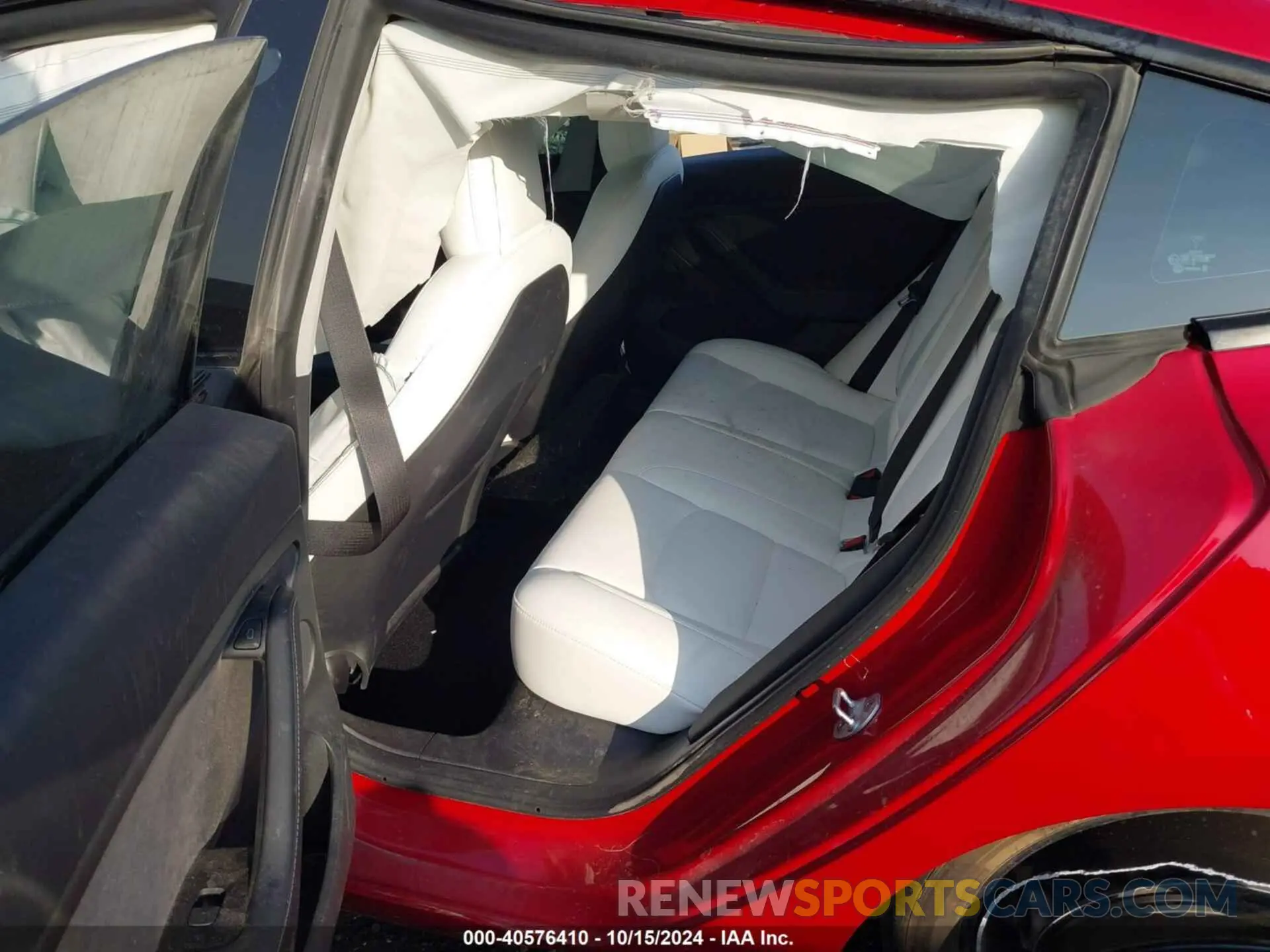 8 Фотография поврежденного автомобиля 5YJ3E1EB9NF323180 TESLA MODEL 3 2022