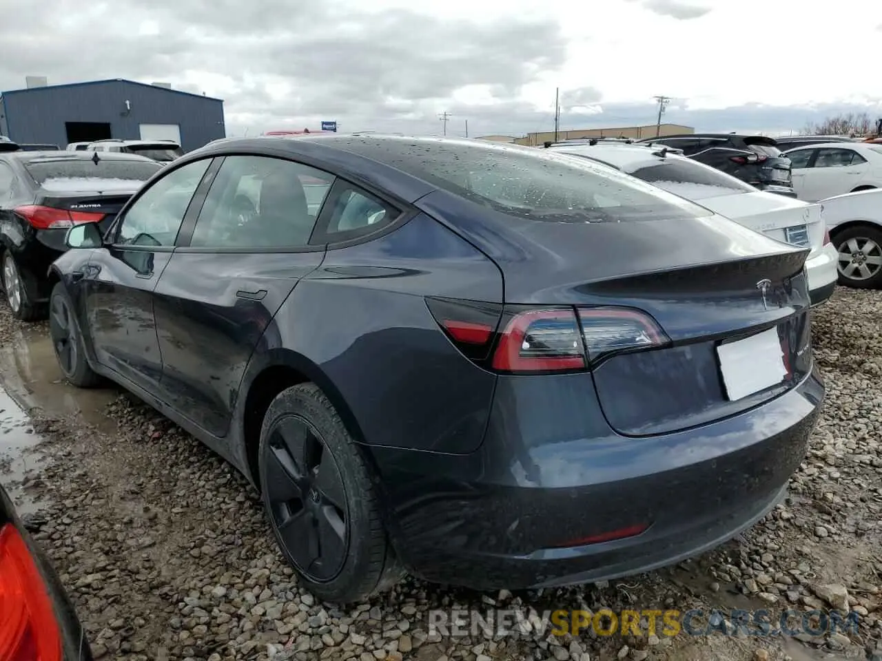 2 Фотография поврежденного автомобиля 5YJ3E1EB9NF327066 TESLA MODEL 3 2022