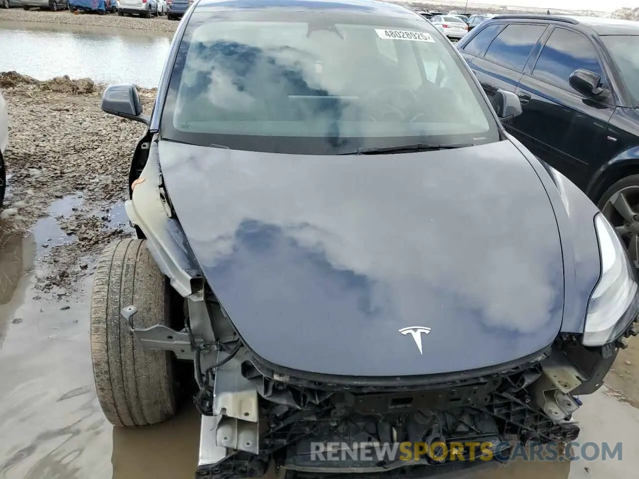 5 Фотография поврежденного автомобиля 5YJ3E1EB9NF327066 TESLA MODEL 3 2022
