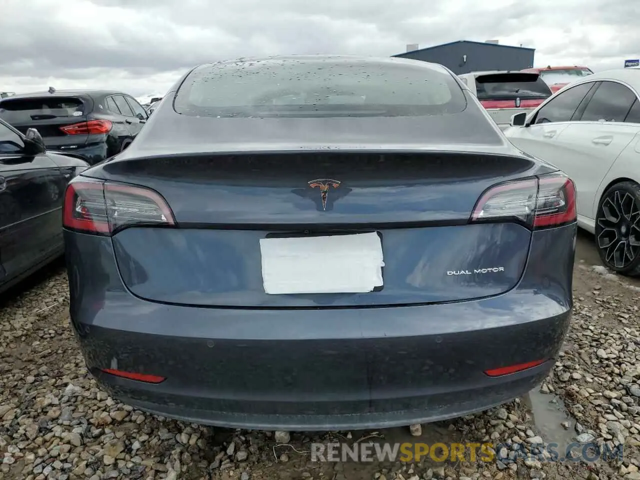 6 Фотография поврежденного автомобиля 5YJ3E1EB9NF327066 TESLA MODEL 3 2022