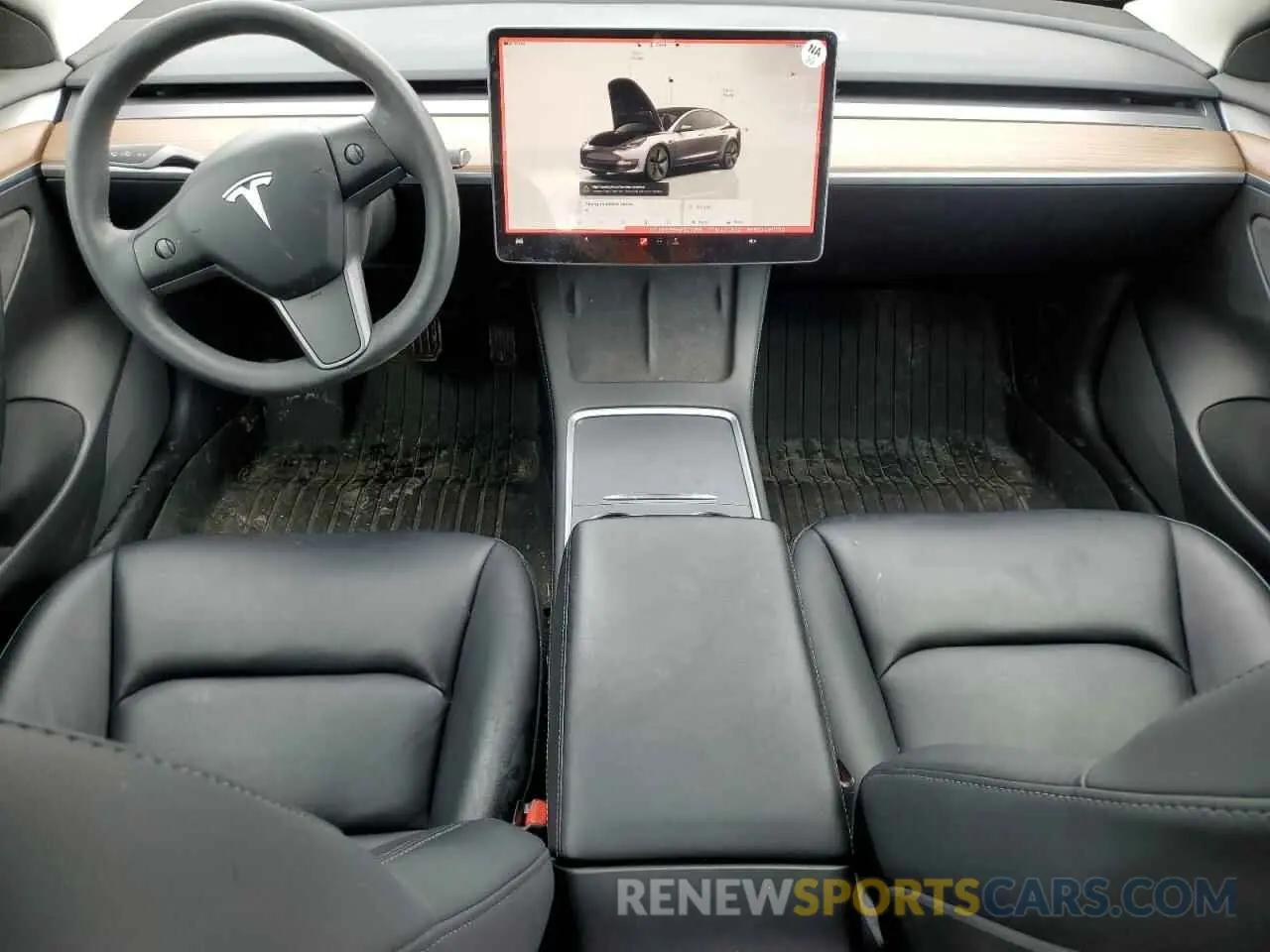 8 Фотография поврежденного автомобиля 5YJ3E1EB9NF327066 TESLA MODEL 3 2022