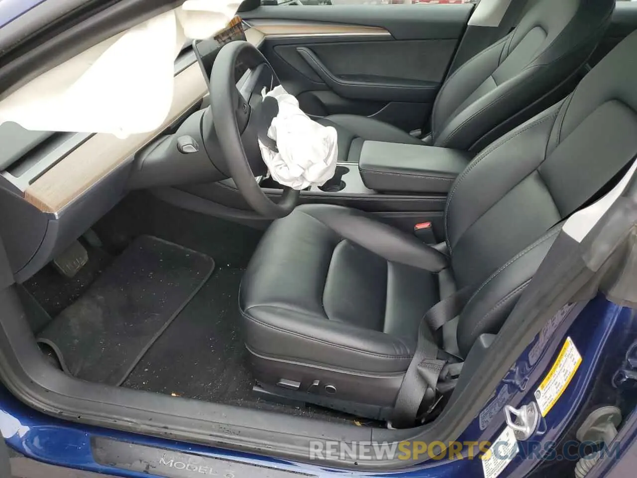 7 Photograph of a damaged car 5YJ3E1EB9NF360455 TESLA MODEL 3 2022
