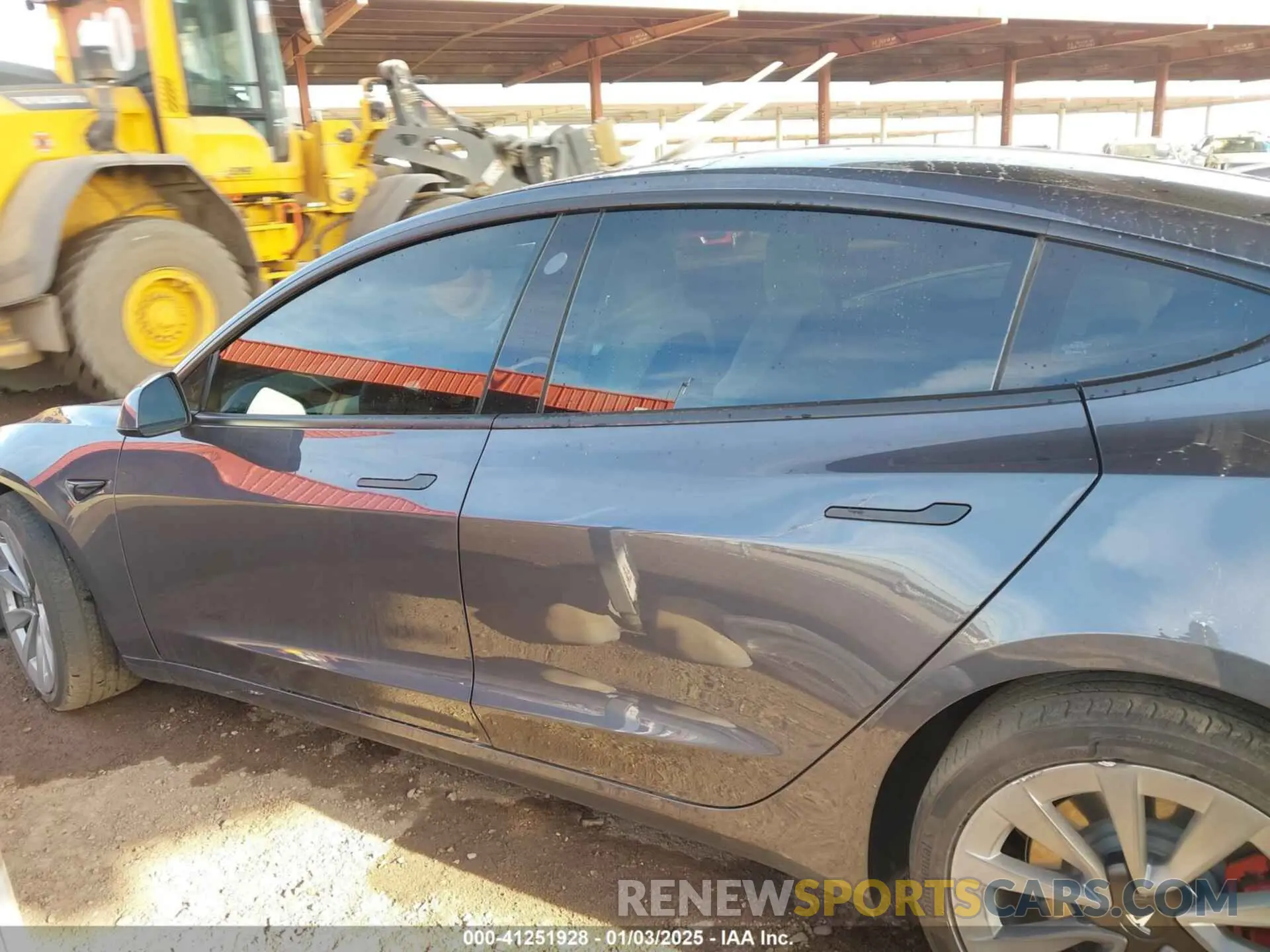 13 Photograph of a damaged car 5YJ3E1EBXNF129693 TESLA MODEL 3 2022