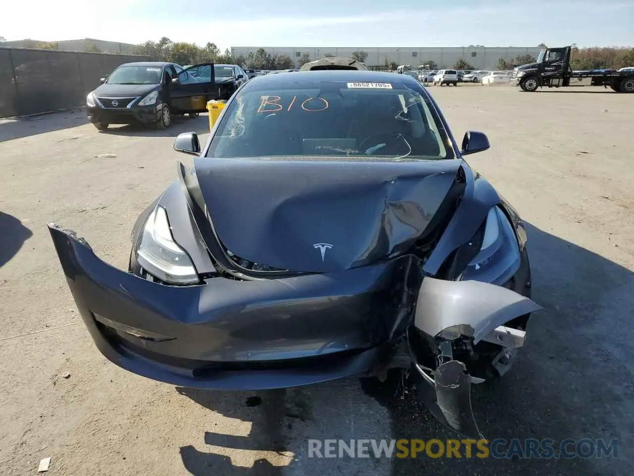 5 Фотография поврежденного автомобиля 5YJ3E1EBXNF145554 TESLA MODEL 3 2022