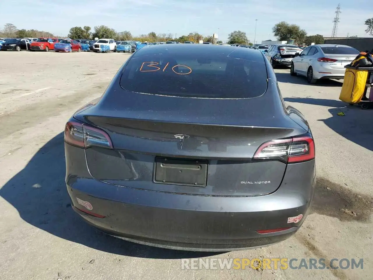 6 Фотография поврежденного автомобиля 5YJ3E1EBXNF145554 TESLA MODEL 3 2022
