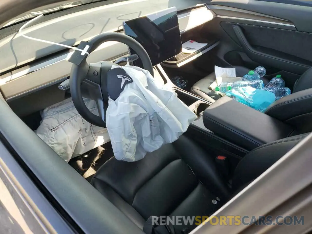 8 Фотография поврежденного автомобиля 5YJ3E1EBXNF145554 TESLA MODEL 3 2022