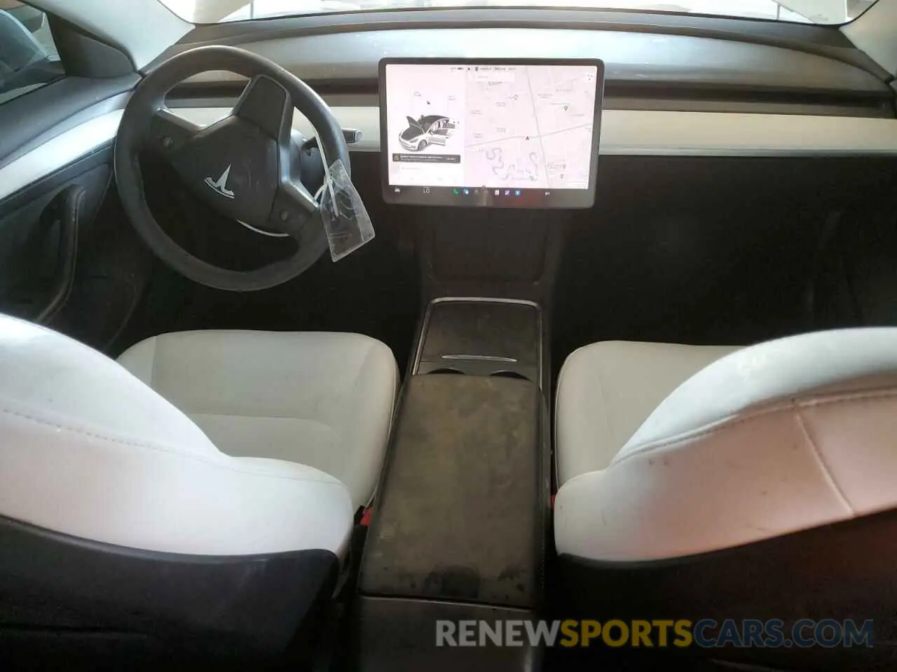 8 Photograph of a damaged car 5YJ3E1EBXNF152097 TESLA MODEL 3 2022