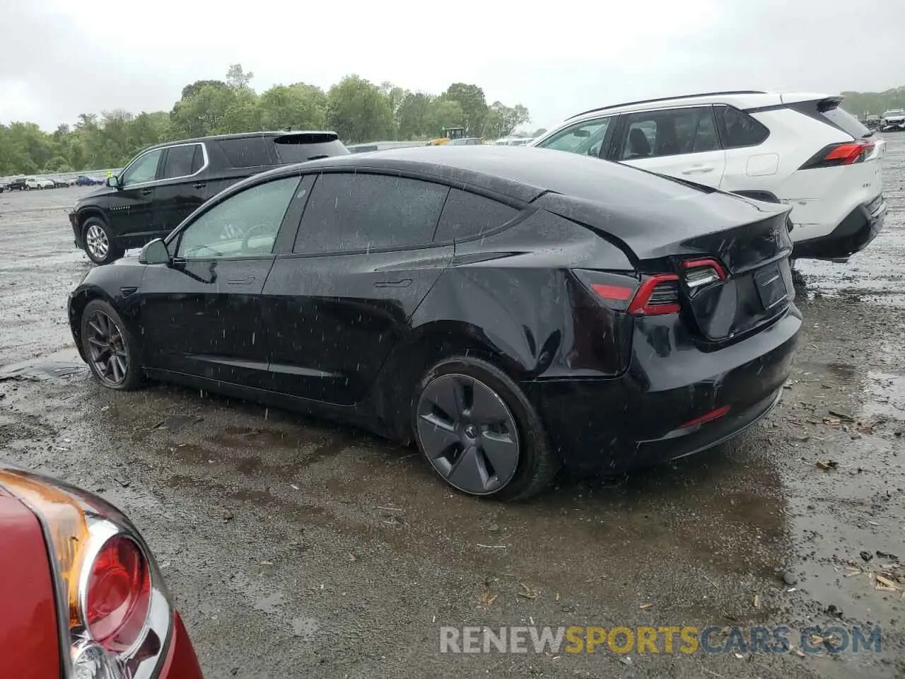 2 Фотография поврежденного автомобиля 5YJ3E1EBXNF185018 TESLA MODEL 3 2022