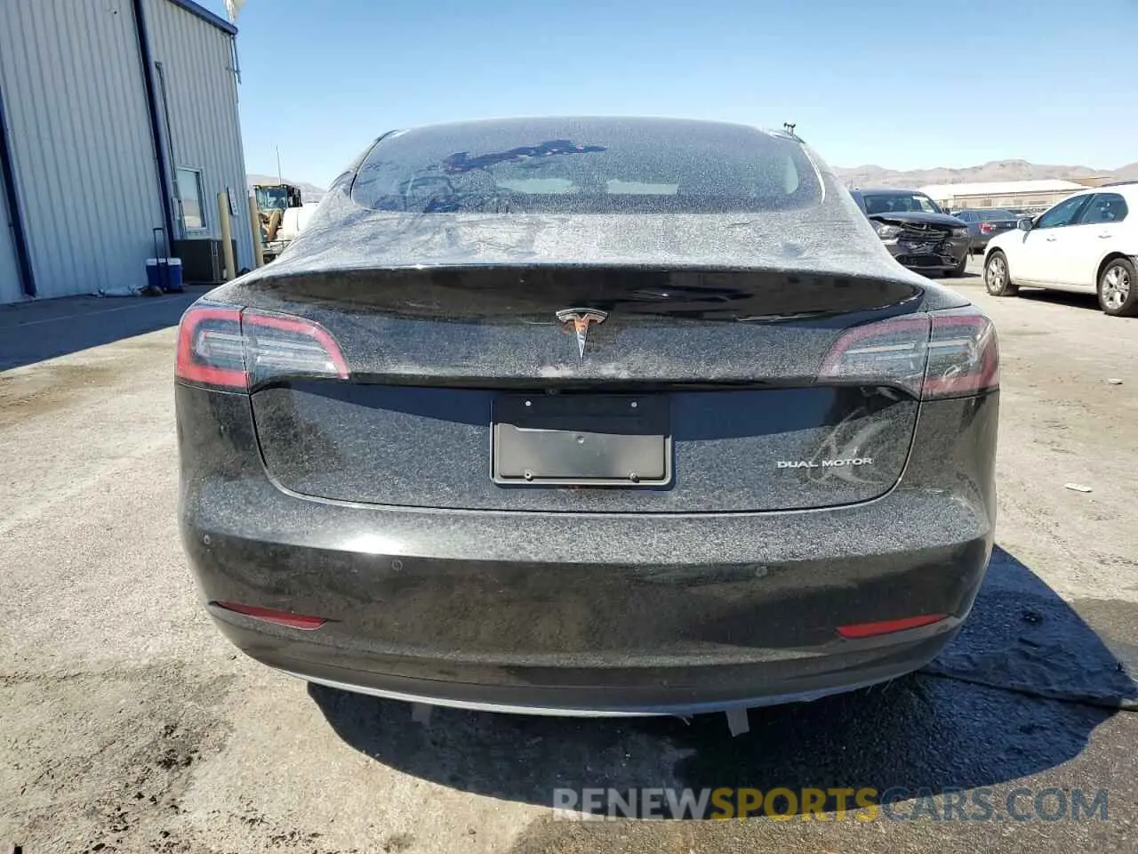 6 Photograph of a damaged car 5YJ3E1EBXNF186458 TESLA MODEL 3 2022