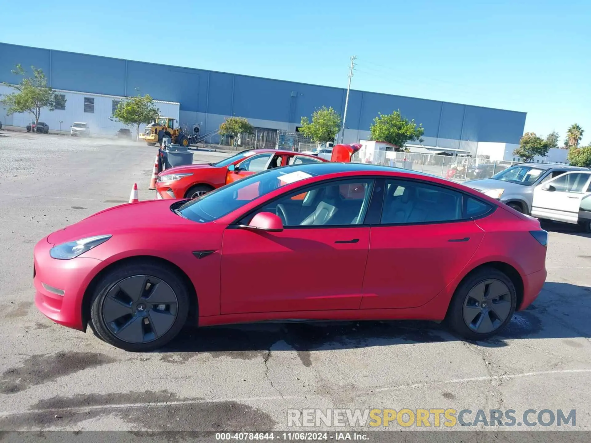 14 Photograph of a damaged car 5YJ3E1EBXNF190963 TESLA MODEL 3 2022