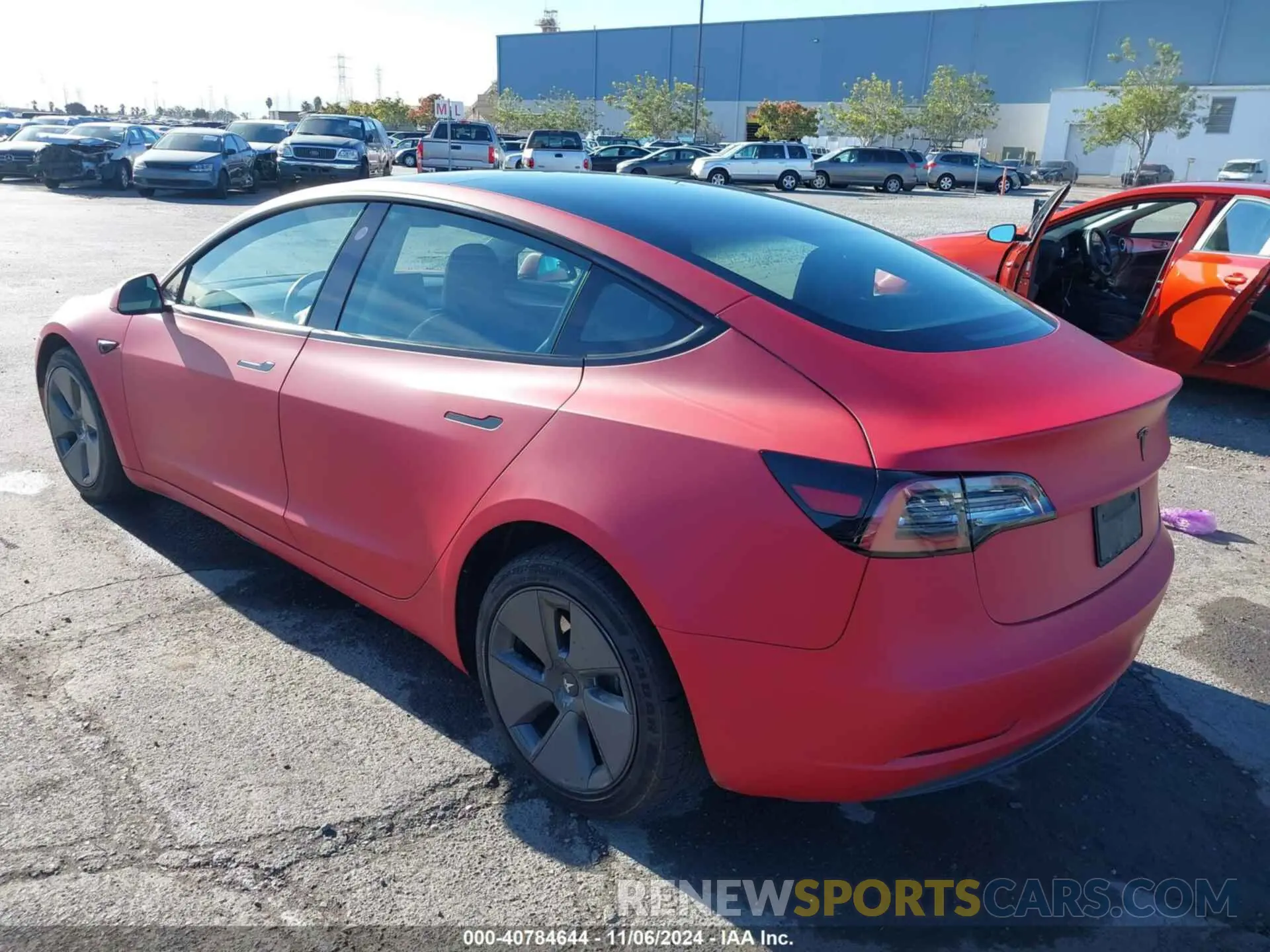 3 Photograph of a damaged car 5YJ3E1EBXNF190963 TESLA MODEL 3 2022