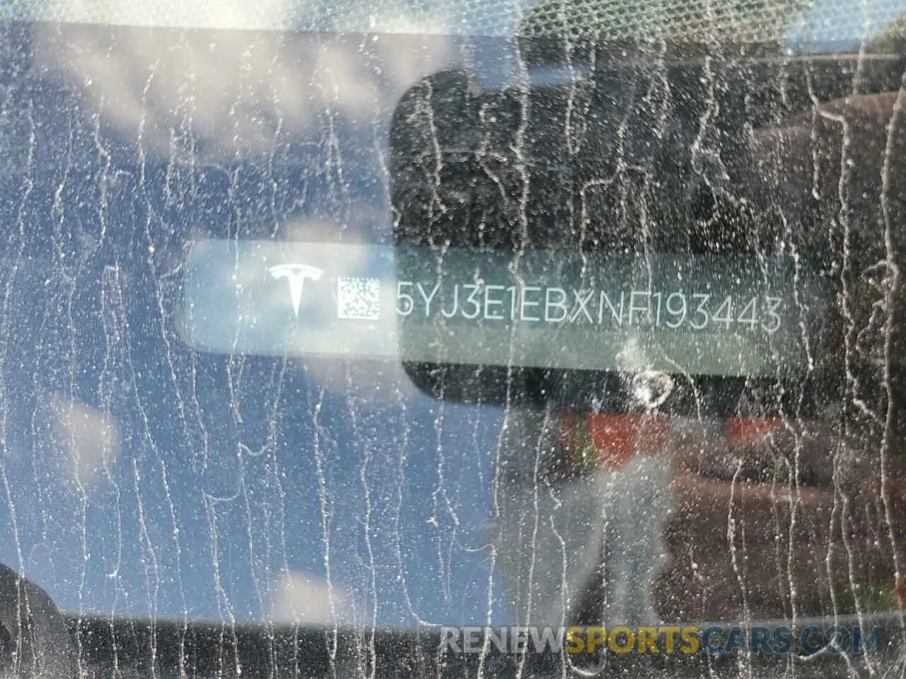 13 Photograph of a damaged car 5YJ3E1EBXNF193443 TESLA MODEL 3 2022