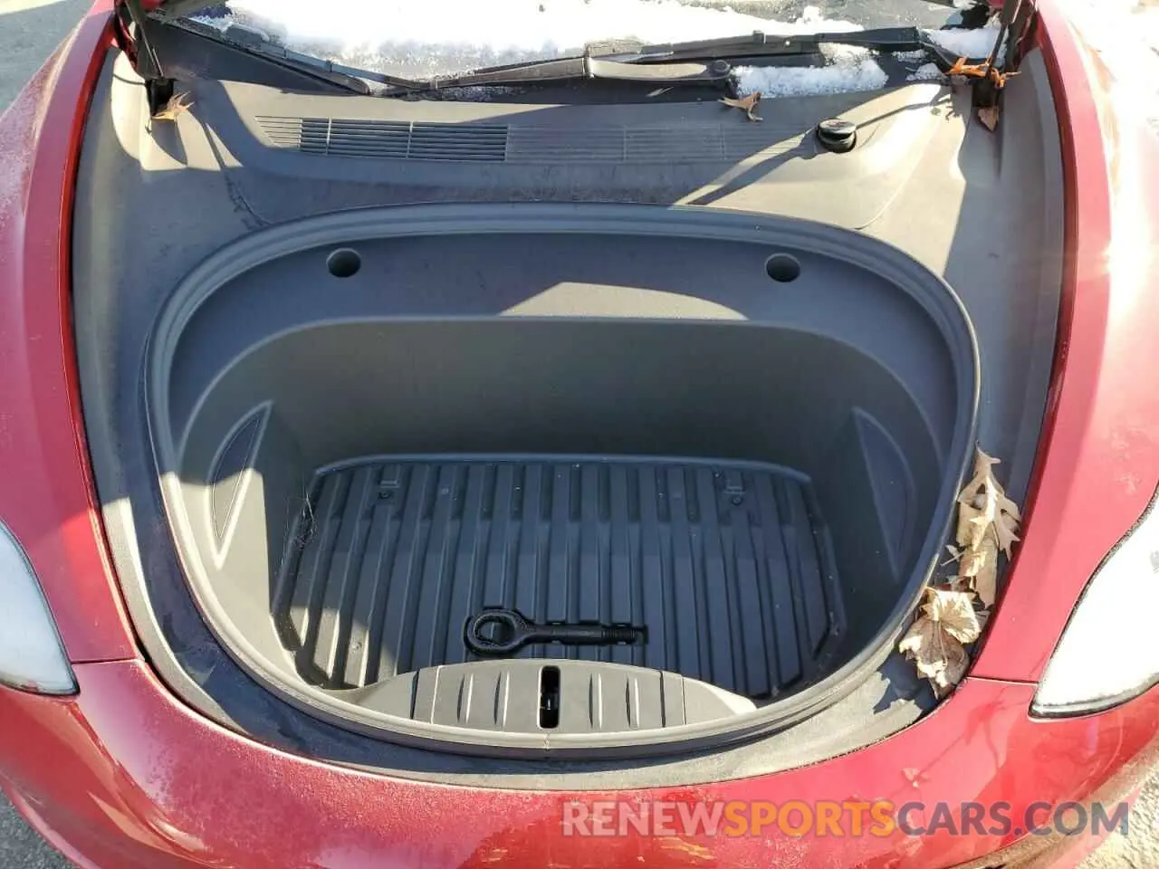 11 Photograph of a damaged car 5YJ3E1EBXNF193765 TESLA MODEL 3 2022