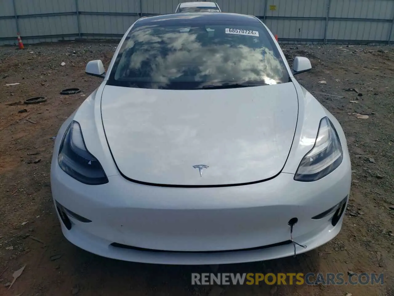 5 Фотография поврежденного автомобиля 5YJ3E1EBXNF207681 TESLA MODEL 3 2022