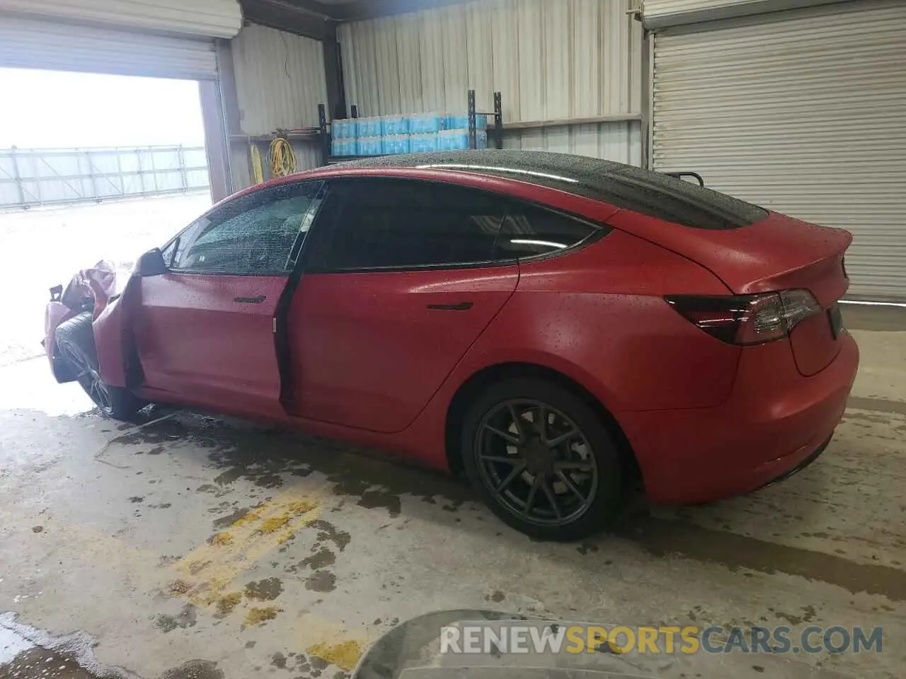 2 Фотография поврежденного автомобиля 5YJ3E1EBXNF240857 TESLA MODEL 3 2022