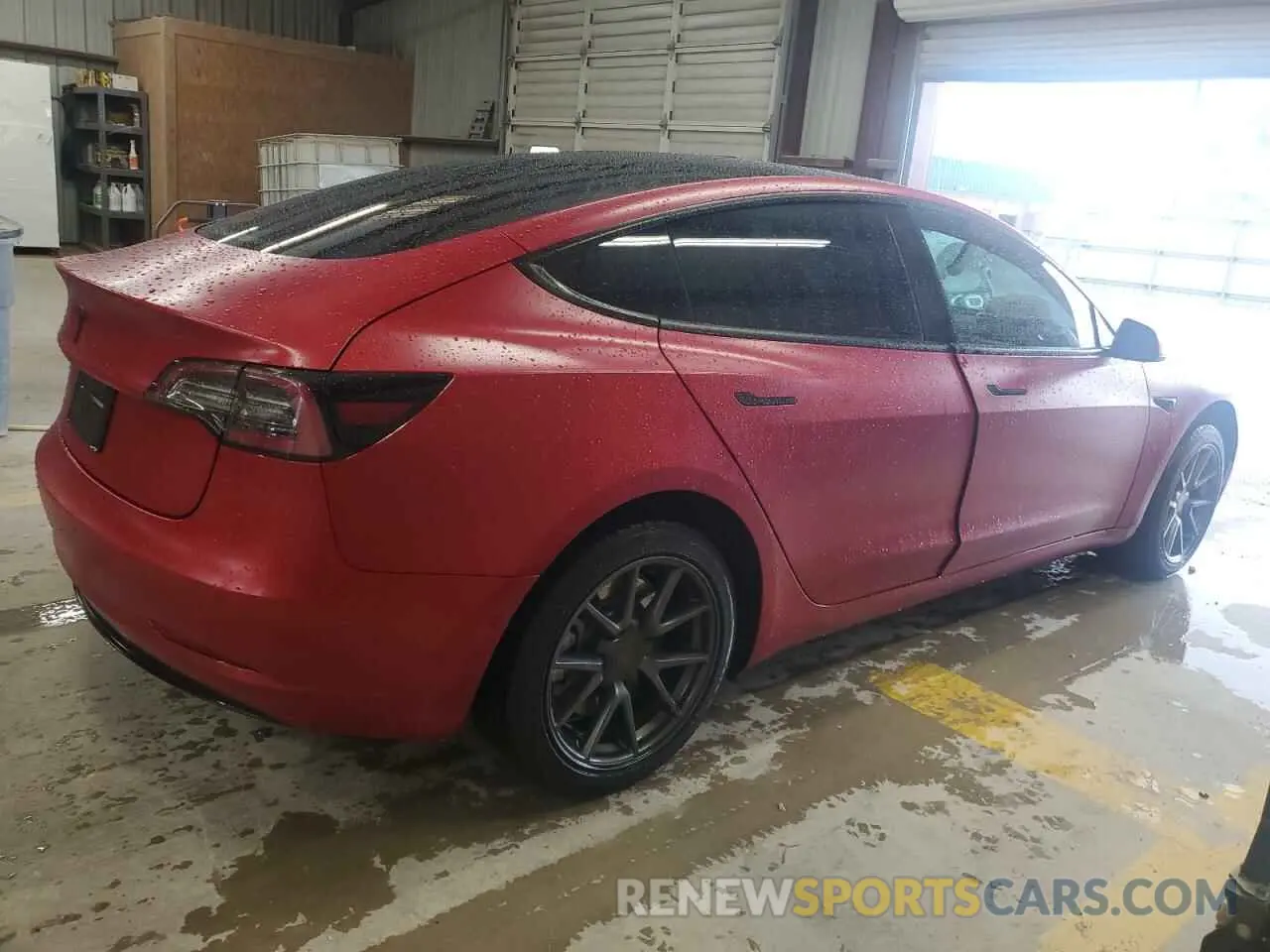 3 Фотография поврежденного автомобиля 5YJ3E1EBXNF240857 TESLA MODEL 3 2022