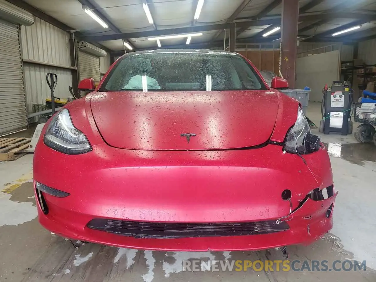 5 Фотография поврежденного автомобиля 5YJ3E1EBXNF240857 TESLA MODEL 3 2022
