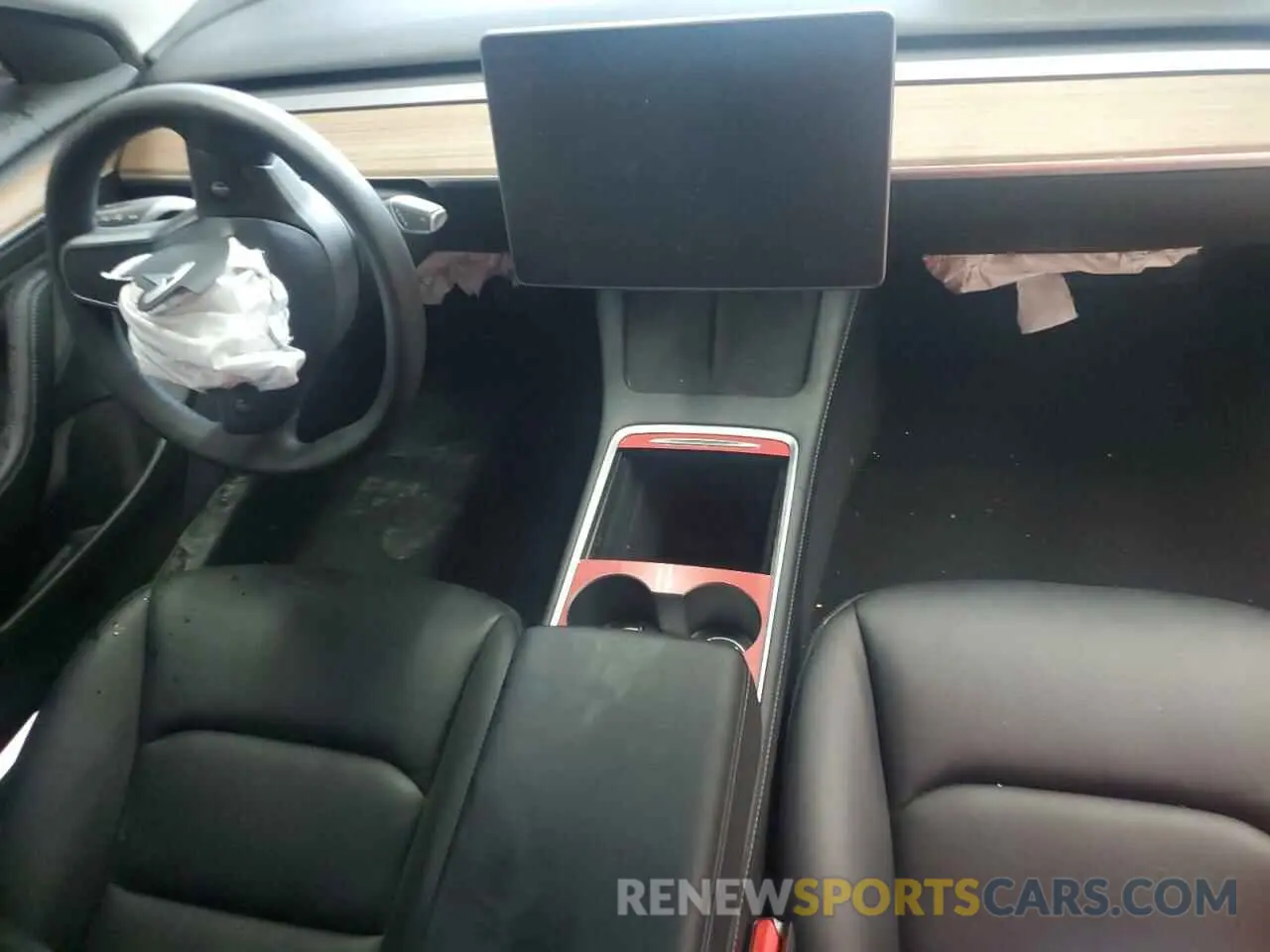 8 Фотография поврежденного автомобиля 5YJ3E1EBXNF240857 TESLA MODEL 3 2022