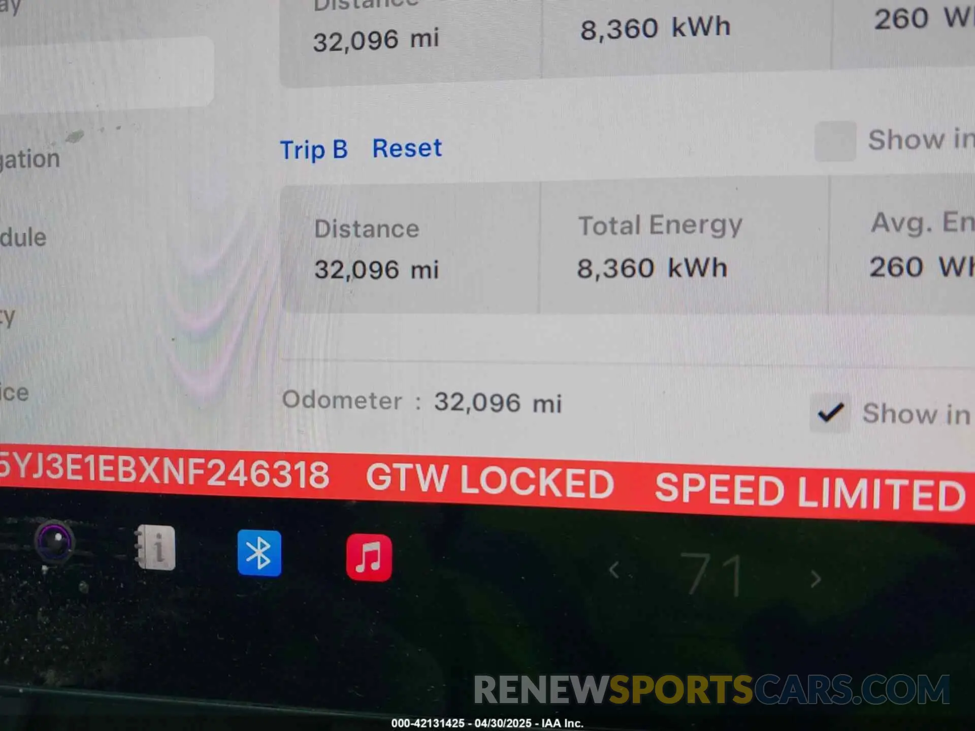 7 Photograph of a damaged car 5YJ3E1EBXNF246318 TESLA MODEL 3 2022
