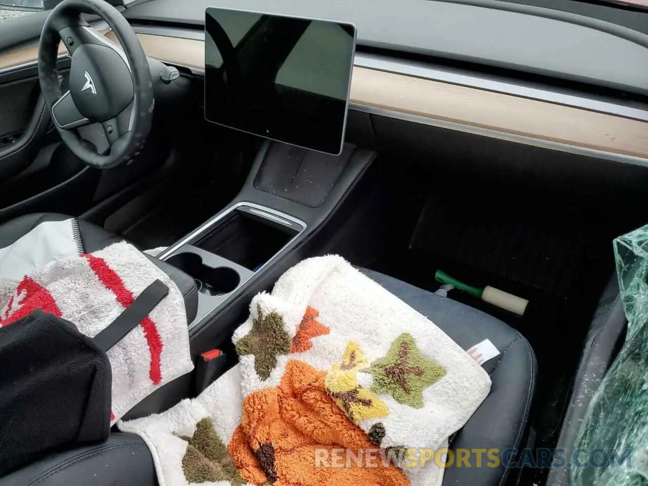8 Photograph of a damaged car 5YJ3E1EBXNF249106 TESLA MODEL 3 2022